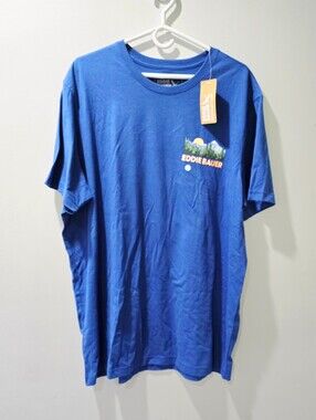 NEW! Eddie Bauer Men's Short-Sleeve Graphic T-Shirt Size XL